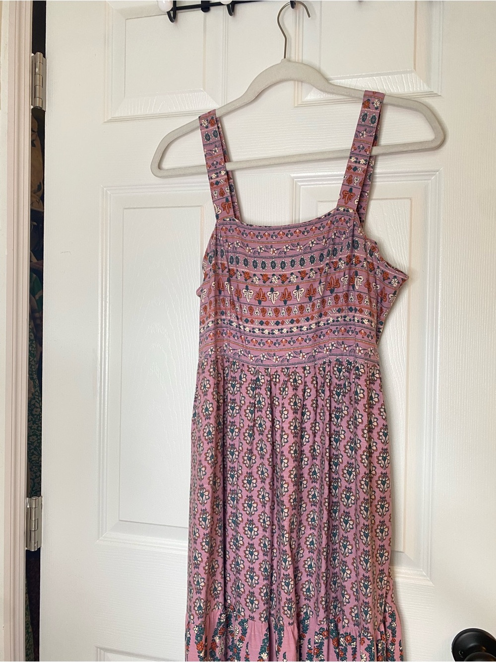 Knox Rose Pink Patterned Maxi Dress